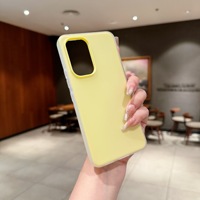 Coque de téléphone antichoc en TPU couleur unie à bords droits et couverture intégrale pour iPhone 18 17 16 15 14 13 12 11 PRO MAX