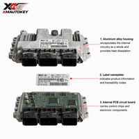 Module de commande du moteur ECU d'occasion 9810669480 0261S10945 ME7.4.5 pour Peugeot Citroën 1.6L