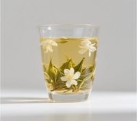 Thé vert au jasmin pour bubble tea, thé amincissant en vrac, vente en gros, emballage bouteille/boîte/sachet, longue finale en bouche, bienfaits pour la santé
