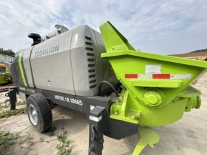 Bomba de Remolque Diésel Usada Tongyu Zoomlion HBT9018186RSU 186kW 93m³/h 200m Vertical 1000m Horizontal 7800kg Motor Verde 2018 - Product Image 2