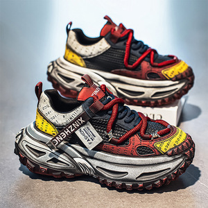 Nouvelles Chaussures de Course Homme Automne/Hiver 2026 Style Coréen Tendance Semelle Épaisse en EVA Vintage Rehaussantes Décontractées Vente en Gros - Product Image 1