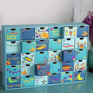 Calendario de Ramadán Personalizado 2026, Caja de Calendario de Adviento Navideño, Calendario de Adviento Cosmético de Papel, Cajas de Regalo de Cartón - Product Image 2
