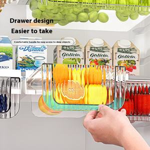 กล่องเก็บของในครัวทรงสี่เหลี่ยมผืนผ้าแบบทันสมัยลิ้นชักตู้เย็นพลาสติกสำหรับฉีดอาหาร - Product Image 3
