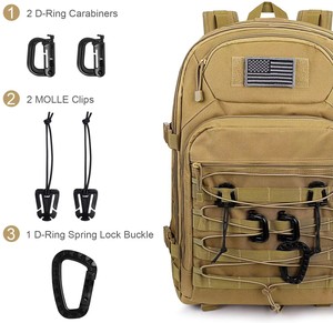 Mochila Táctica Expandible Personalizada Molle, Mochila Multifuncional para Camping, Mochila Táctica Grande Impermeable - Product Image 2
