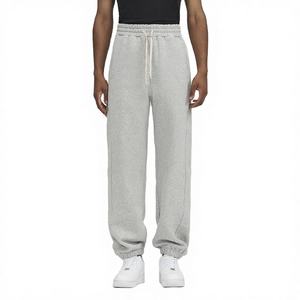 Vente en gros fabricant – Pantalon de jogging sportif pour homme, 100 % coton, mi-lourd, brodé, taille élastique, haute qualité, coupe oversize, couleur unie - Product Image 4