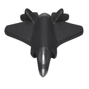 Balles anti-stress personnalisées en forme <span class=keywords><strong>de</strong></span> chasseur aérien avec logo publicitaire – Cadeau militaire amusant pour bureau, nouveauté aviation - Product Image 2