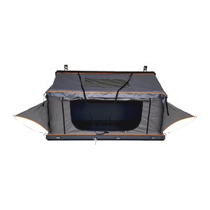 2025 Lightweight Aluminum Roof Top <b>Tent</b> for Camping Cars Hard With <b>Waterproof</b> Oxford Fabric 2-3 Person Capacity Aluminum T - Product Image 4