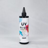 Résine UV transparente comme du cristal, résine UV à séchage rapide pour la fabrication de bijoux faits main, empêche la formation de couches de surface.
