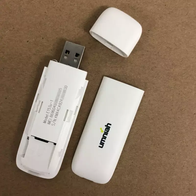 HUA WEI E153 HSDPA 3,6 Mbps 3G módem USB SMS Plug & Play