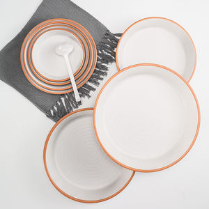 Conjunto de tigelas de sopa e tigela de arroz em melamina preta - Product Image 4