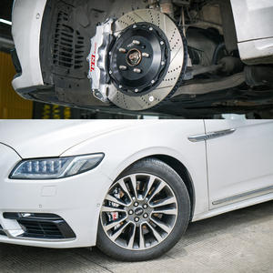 Kit de Frenos Delanteros Grandes P60NS, Pinza de 6 Pistones con Rotor de 378*32 mm, Sistema de Frenos BBK para <span class=keywords><strong>Lincoln</strong></span> <span class=keywords><strong>Continental</strong></span> con Rin de 20 Pulgadas - Product Image 4