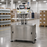 Machine de remplissage et de bouchage automatique de bouteilles HuiMing FG-4A - Électrique - Haute productivité - Facile à utiliser - 1 an de garantie pour les produits