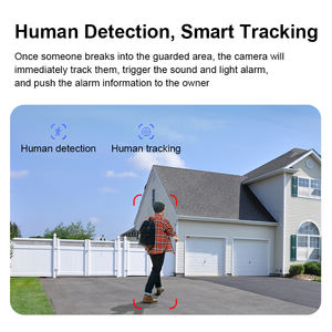 2025 Горячая O-KAM PRO WiFi 6MP HD двойной объектив CCTV Водонепроницаемая умная домашняя камера безопасности панорамирование-наклон CMOS Обнаружение движения настенный светильник - Product Image 4