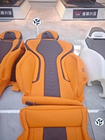 Housse de siège de voiture en cuir Nappa de haute qualité, durable, universelle, sportive, cinq places, ensemble complet, accessoire intérieur