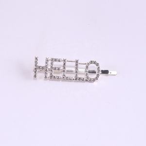 Pasadores de Pelo con Letras y Diamantes, Pinzas Metálicas para el Cabello, Accesorio para Niños, Ideal para Fiestas - Product Image 2
