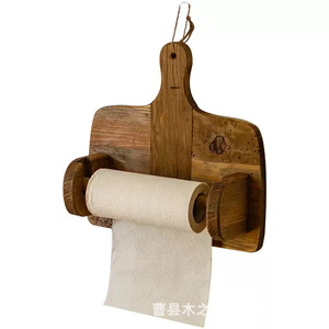 Wooden <b>Wall</b> Mount Key Holder With Rack For Kitchen <b>Storage</b> Organizer Multifunctional <b>Hanging</b> Rack - Product Image 5