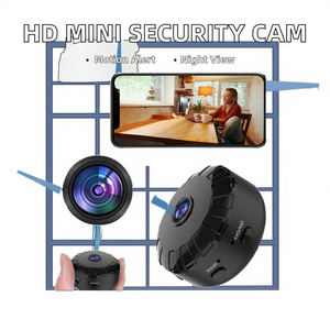 <span class=keywords><strong>Mini</strong></span> cámara de seguridad HD para el hogar, visión nocturna, monitoreo remoto inalámbrico, alarma de <span class=keywords><strong>movimiento</strong></span> de Audio, Base magnética, WiFi, <span class=keywords><strong>Sensor</strong></span> de imagen CCD - Product Image 3