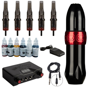 Kit de tatouage à paillettes directement de l'usine, accessoires de décoration corporelle, application sûre, utilisation pour les fêtes, vente en gros, kit de tatouage professionnel - Product Image 1
