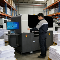 Imprimante UV à passage unique à vitesse rapide SU345 A3+ Machine d'impression UV à passage unique pour feuilles de matériaux/couverture de carnet/cartes en plastique