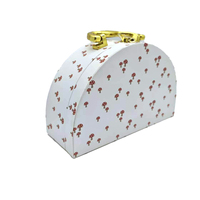 Boîte Cadeau de Luxe Personnalisée en Carton avec Logo Estampé à Chaud, Emballage Portable Style Sac à Main, Écologique et Réutilisable pour Occasions Spéciales