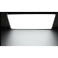 Panneau diffuseur de lumière en PC mat de 0,8 mm, accessoire d'éclairage LED haute durabilité avec une excellente diffusion de la lumière pour panneaux