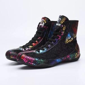 Chaussures de musculation respirantes de haute qualité pour la boxe, la lutte professionnelle, l'entraînement en salle de sport, les squats et la musculation pour hommes et femmes - Product Image 2