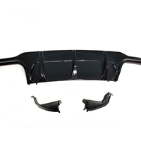 Diffuseur de style C63 authentique, conversion de lèvre arrière AMG pour Mercedes Benz Classe C W204 Lci 2011-2014 Sport