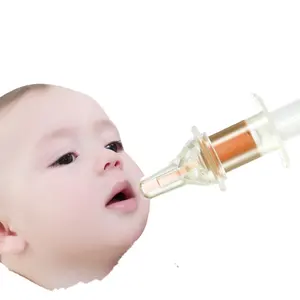 Pemberi Makan Bayi Multifungsi, Alat Suntik Bayi dengan Dot Anti Choker Silikon Bebas BPA