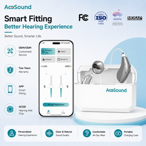 Suministro del fabricante <span class=keywords><strong>para</strong></span> audífonos Bluetooth RIC y CIC con control de aplicación <span class=keywords><strong>Auriculares</strong></span> cómodos <span class=keywords><strong>para</strong></span> Personas Sordas - Product Image 1