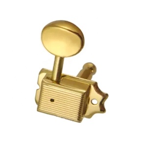 Custom Gold 6 in Line Vintage Style Electric Guitar <strong>Tuning</strong> Pegs Tuner Machine Head for <strong>ST</strong> Guitars - Product Image 2