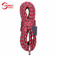 Corde statique en nylon 9mm 10mm 10.5mm 11mm 12mm 14mm pour protection, levage auxiliaire, charge lourde, escalade, extérieur, haute altitude