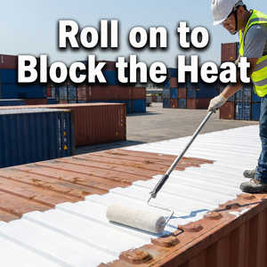 Peinture protectrice de finition résistante à l'humidité, réfléchissante à la chaleur, bloquant les UV et rafraîchissante pour les surfaces des conteneurs de transport maritime - Product Image 4