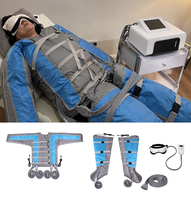 Système de thérapie par compression d'air avancée à plusieurs chambres, massage lymphatique professionnel, centre de bien-être, analyseur de peau
