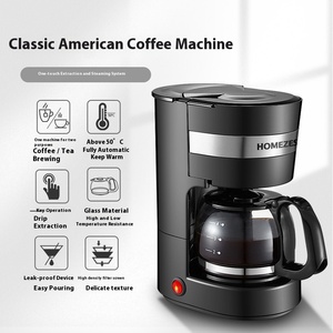 Wholesale Small American Drip Espresso Coffee <b>Maker</b> Cross-Border Automatic <b>Tea</b> & Machine for Car Hotel Use Household Coffee Make - Product Image 4