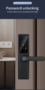 Cerradura Inteligente VIMA Precio de Fábrica, Cerradura Digital para Puerta con Huella Dactilar, Contraseña, Tarjeta y Llave, Compatible con Tuya Wifi y TTLock, para Apartamento - Product Image 5