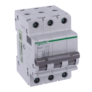 เบรกเกอร์วงจรขนาดเล็ก OSMC32N3C1 2-63A 3P พร้อม LI 1P และ 2P โพล วัสดุพลาสติก - Product Image 1