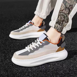 2025 zapatillas de deporte informales de estilo coreano para hombres, zapatos transpirables con aumento de altura, celebridades de Internet, superventas, versátiles - Product Image 3