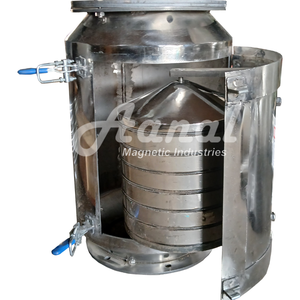 Unidad de Carcasa Separadora Magnética de Acero Inoxidable Sanitario para Procesamiento de Polvo a Granel y Purificación de Metales - Product Image 2