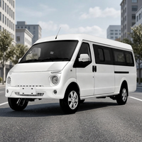 Mini-fourgonnette électrique personnalisable à toit plat de 5,4 m, navette pour passagers, bus de banlieue, conduite à droite (RHD) ou à gauche (LHD), automatique, neuve, blanche, 16-35 places