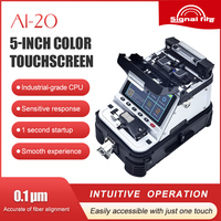 Sinyal Fire mesin Splicer fusi serat AI-20 jaringan enam motor Penyelaras inti mesin sambungan fusi busur suku cadang gratis harga pabrik