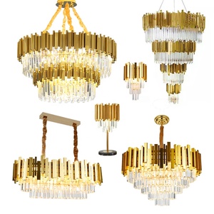 Moderna hall dell'hotel grande <span class=keywords><strong>lampadario</strong></span> di cristallo di lusso K9 <span class=keywords><strong>con</strong></span> <span class=keywords><strong>lampadario</strong></span> a sfera lampada - Product Image 1