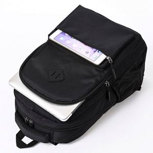Fashion Logo Men Laptop <b>Canvas</b> 15.6 Computer <b>Backpack</b> Bookbags Anti-Theft College Student School Bags - Product Image 5
