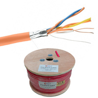 ExactCables Câble d'alarme incendie rouge à 2 cœurs KPSng (A)-FRLS 1*2*1.0 Cuivre nu pour la sécurité incendie