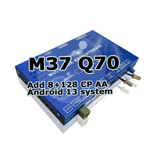 Boîtier d'interface <span class=keywords><strong>Android</strong></span> CarPlay Lsailt Qualcomm Base 8+128 Go pour Infiniti M35 M37 Q70 2010-2018 avec YouTube Play <span class=keywords><strong>Store</strong></span> Lsailt - Product Image 1