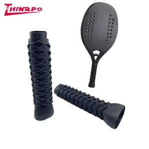 Customized accept badminton Tennis Racket Grip Non-slip silicone pickleball grips padel handle sleeve