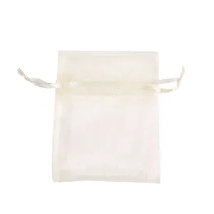 Hot Sales Polychrome High Quality Transparent Wedding Parties Jewelry Organza Gifts Bag Drawstring Bag