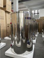 Jinbang réservoir d'eau en acier inoxydable réservoir d'eau chaude réservoir tampon avec échangeur de chaleur
