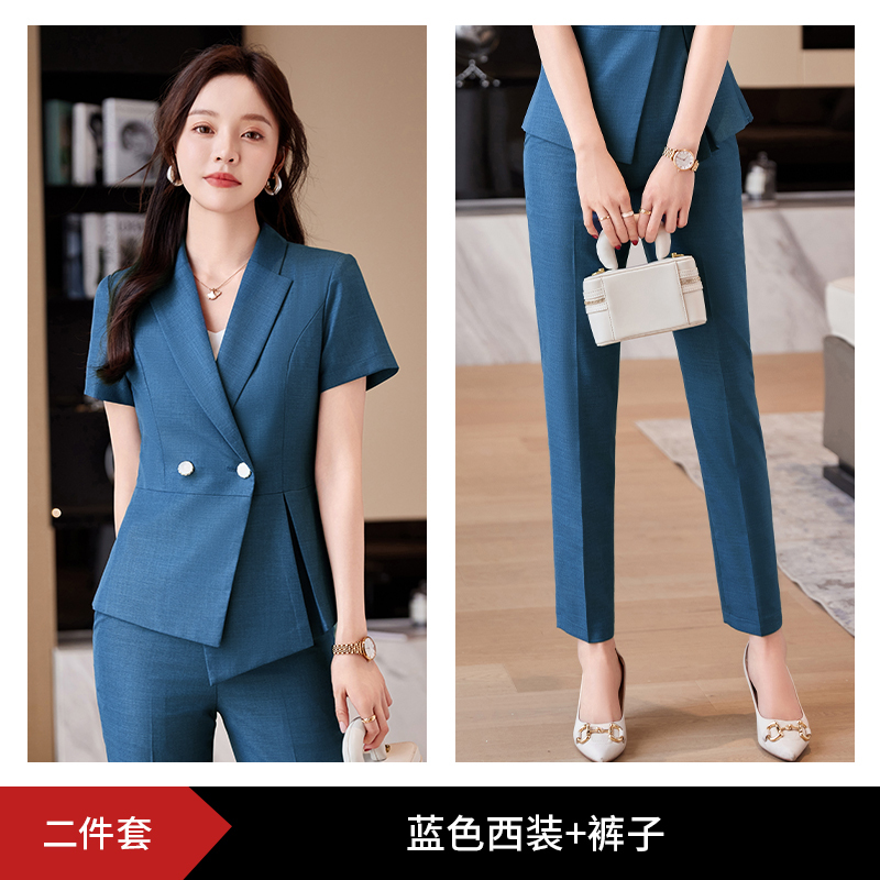 Traje azul + Pantalones