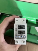 Relais de dispositif de protection de surtension et de sous-tension réglable sur rail AC Din avec régulateur de tension de protection contre les surintensités