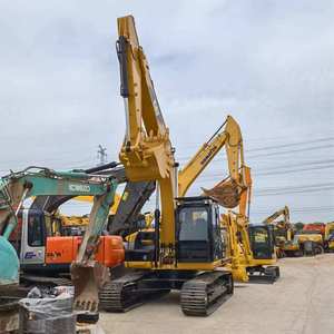 Excavadora de cadenas Caterpillar CAT320D usada de 20 toneladas, máquina excavadora de segunda mano, motor, bomba, PLC Caterpillar 320 320D - Product Image 1